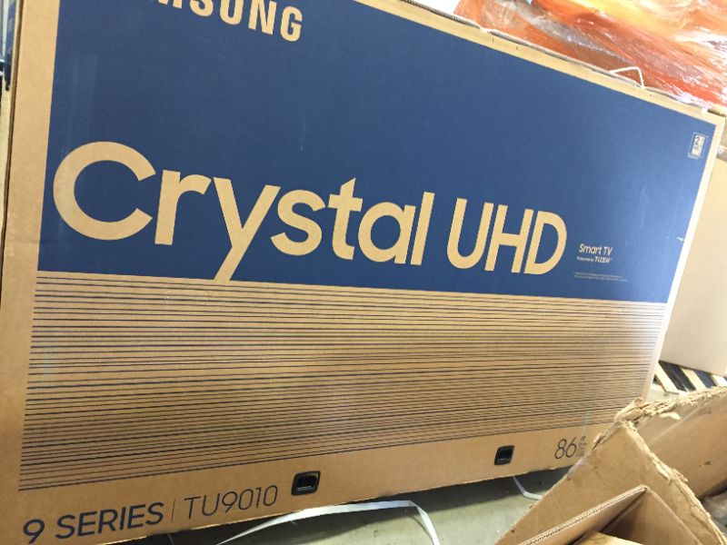 Photo 1 of Samsung 86” Class TU9010 LED 4K UHD Smart Tizen TV