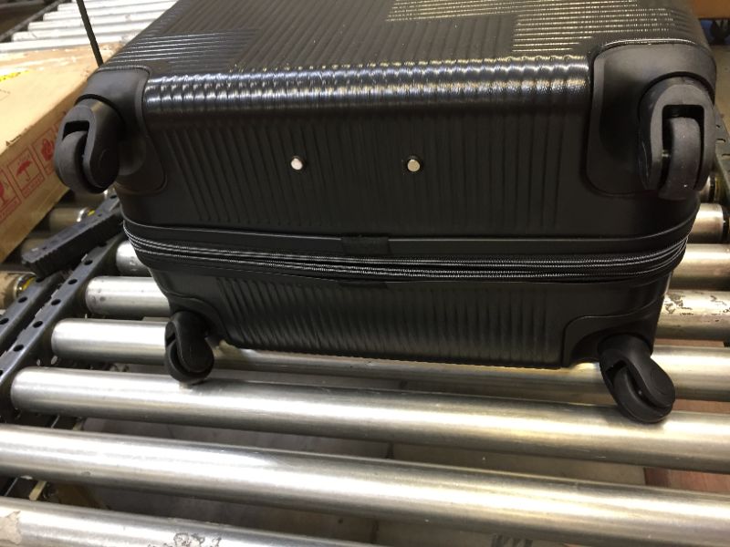 Photo 2 of American Tourister Stratum XLT Expandable Hardside Luggage with Swivel Wheels, Jet Black, 122713