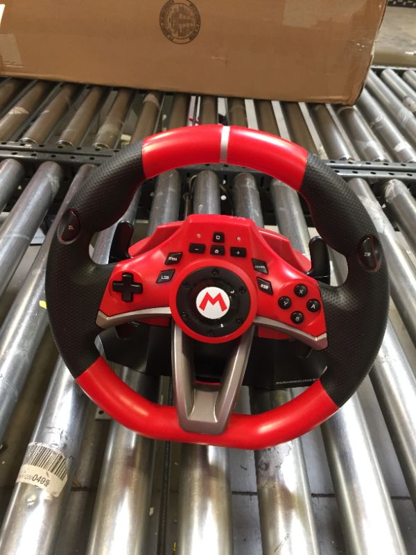 Photo 5 of Switch Mario Kart Racing Wheel Pro Deluxe by HORI - Red