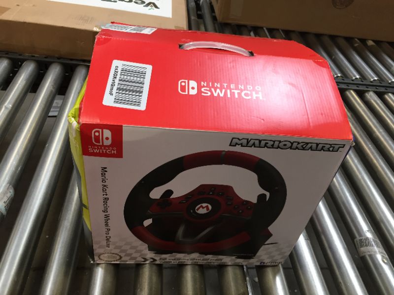 Photo 6 of Switch Mario Kart Racing Wheel Pro Deluxe by HORI - Red