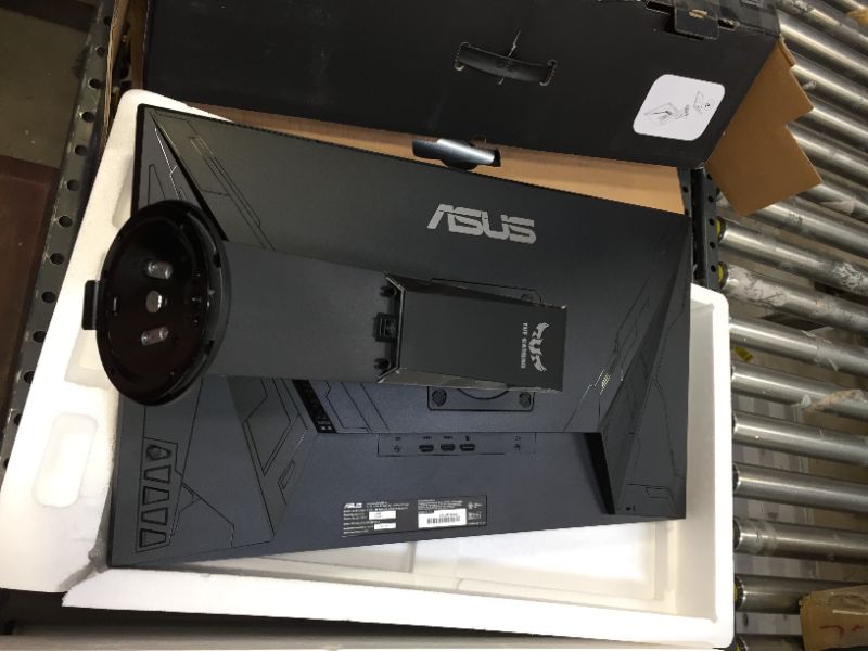 Photo 2 of ASUS - TUF 28" 4K IPS FreeSync Gaming Monitor with HDR (DisplayPort, HDMI)