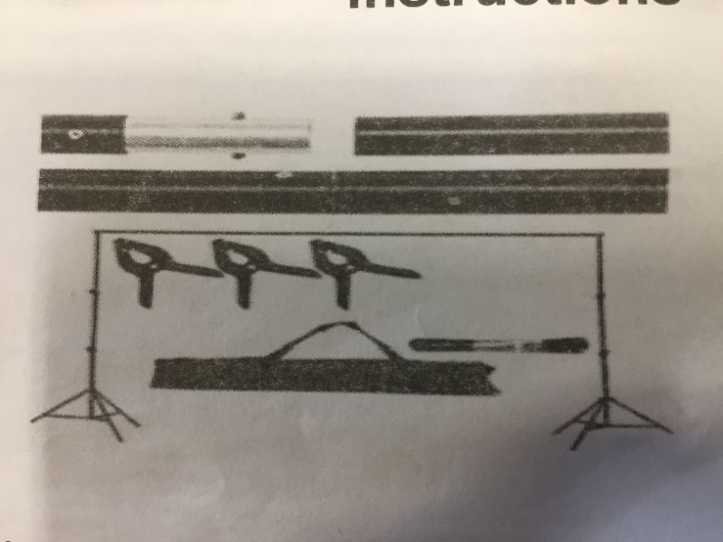 Photo 2 of 6.5ft x 10ft Background Stand Support System