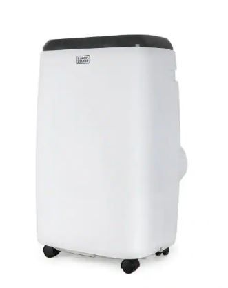 Photo 1 of 14,000 BTU ASHRAE 128 (10,000 BTU DOE, CEC) Portable Air Conditioner with Double Motor Dehumidifier and Remote in White

