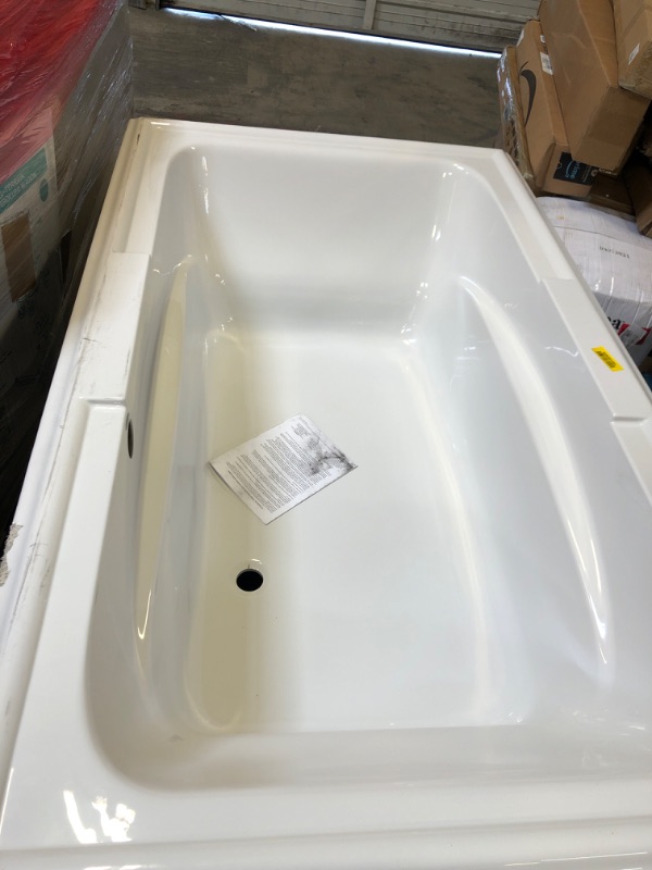 Photo 2 of American Standard 2742002.020 Town Square 6-Feet by 42-Inch Bath Tub, White
