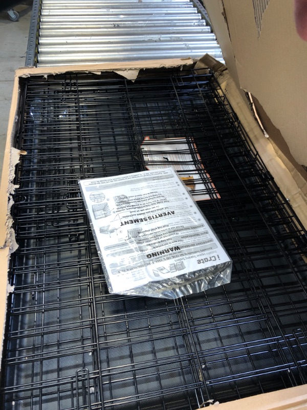 Photo 1 of MidWest Single Door iCrate Metal Dog Crate, 36"