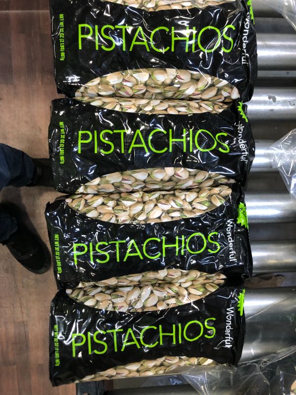 Photo 2 of Wonderful Pistachios, Roasted and Salted, 32 Ounce
4 bags  best by 2 20 2022