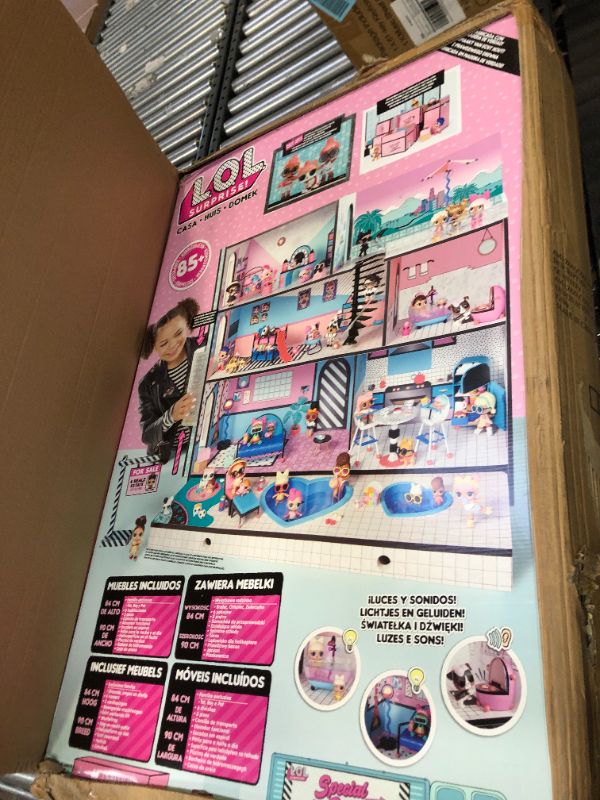 Photo 3 of L.O.L. Surprise! OMG House - New Real Wood Doll House with Over 85 Surprises