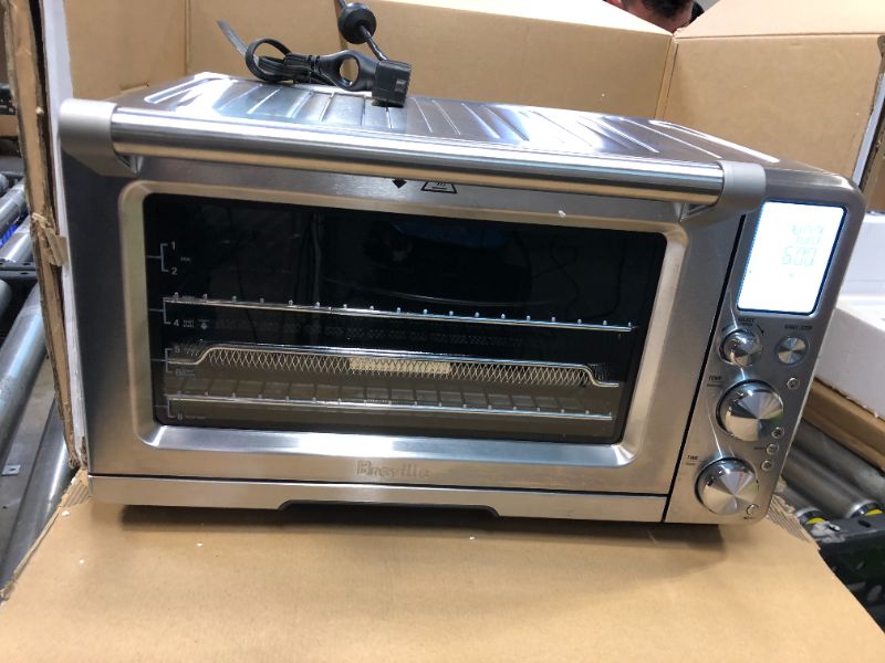 Photo 6 of Breville BOV900BSS the Smart Oven Air - Electric oven - convection - 29.9 qt - 1800 W