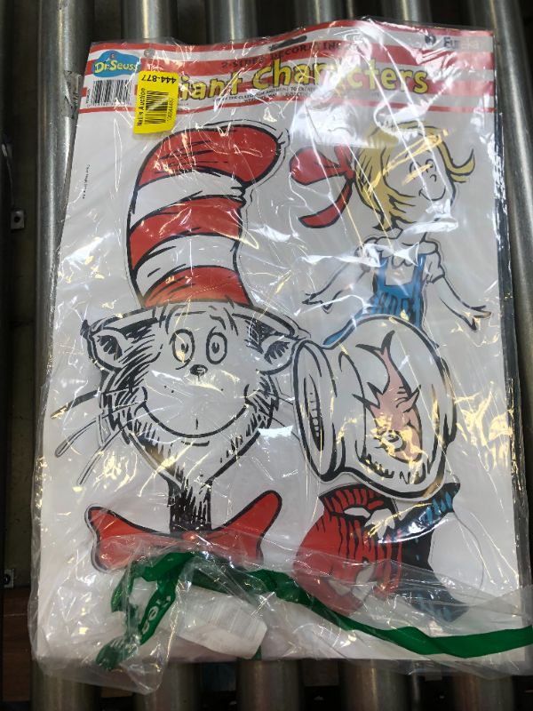 Photo 3 of Large Dr Seuss Characters 2-Sided Deco Kit
