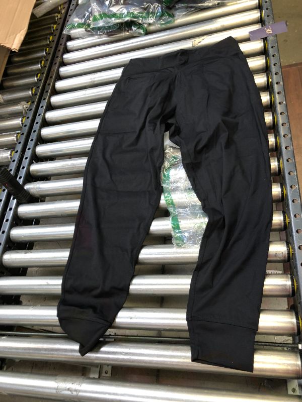 Photo 3 of Womens Black Yoga Pants With Pockets Size Large