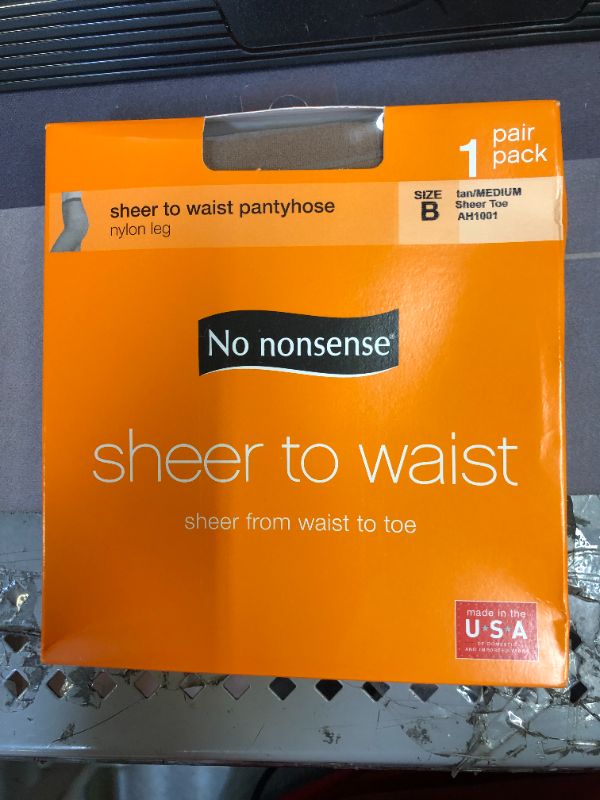 Photo 2 of No Nonsense Women's Sheer To Waist Pantyhose 4 Pack