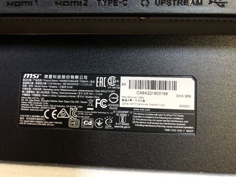 Photo 2 of  Gaming LCD Monitor Generic Brand 