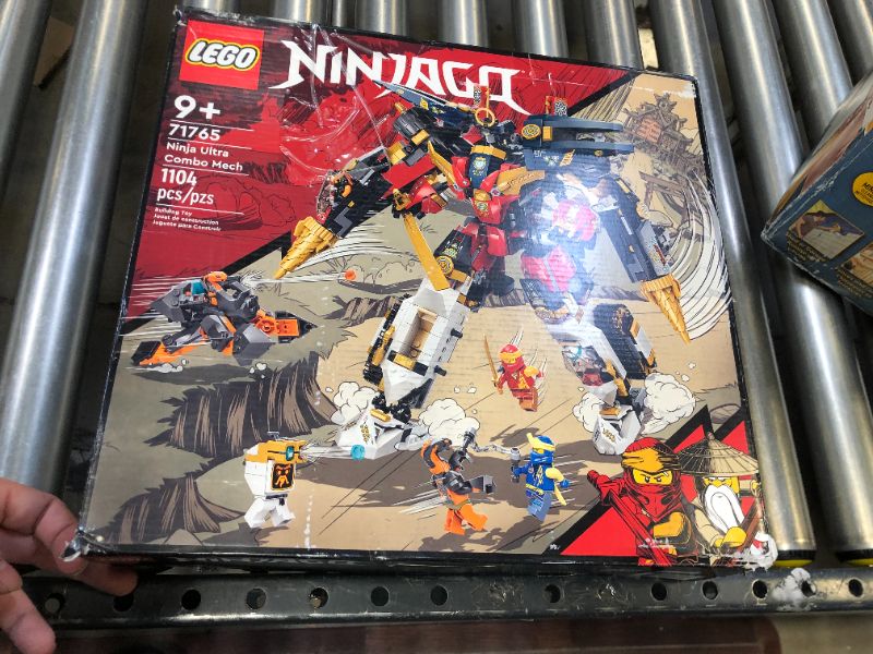 Photo 3 of LEGO NINJAGO Ninja Ultra Combo Mech 71765 Vehicle Playset for Ages 9+, with Car, Jet and Tank Toys; Creative Building Kit for Kids