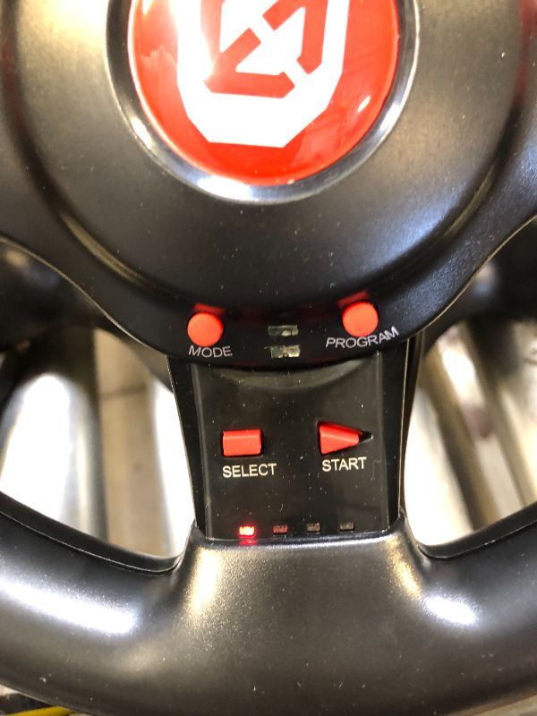 Photo 2 of EVORETRO Super Gaming Steering Wheel with Pedals compatible for Nintendo Switch