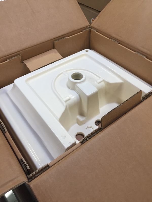 Photo 2 of American Standard Boulevard 19-in L x 24-in W White Vitreous China Rectangular Pedestal Sink Top