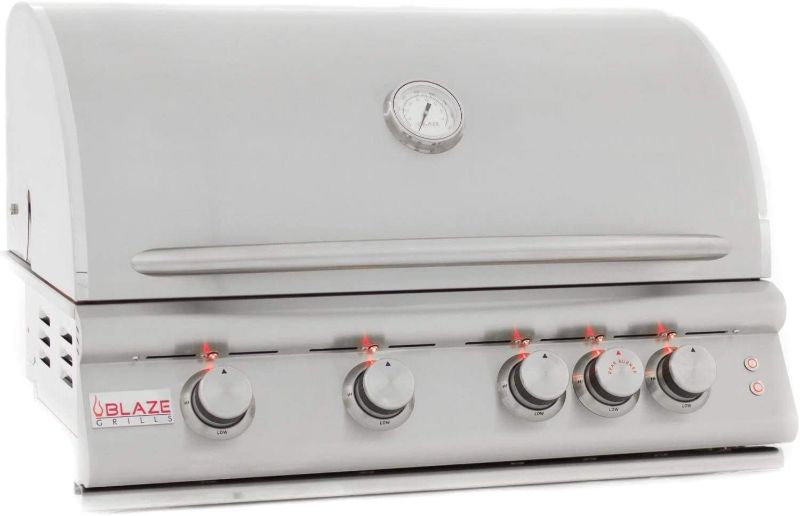 Photo 1 of Blaze Lte 32-inch 4-burner Built-in Propane Gas Grill With Rear Infrared Burner & Grill Lights - Blz-4lte2-lp
