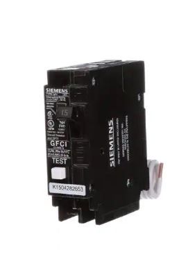 Photo 1 of 15 Amp Single Pole Type QPF2 GFCI Circuit Breaker
