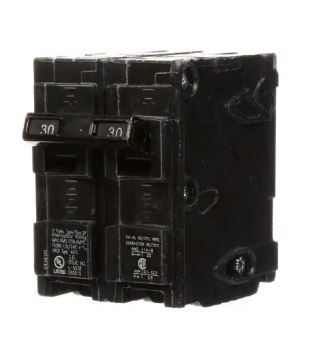 Photo 1 of  2 30 Amp Double-Pole Type QP Circuit Breaker
