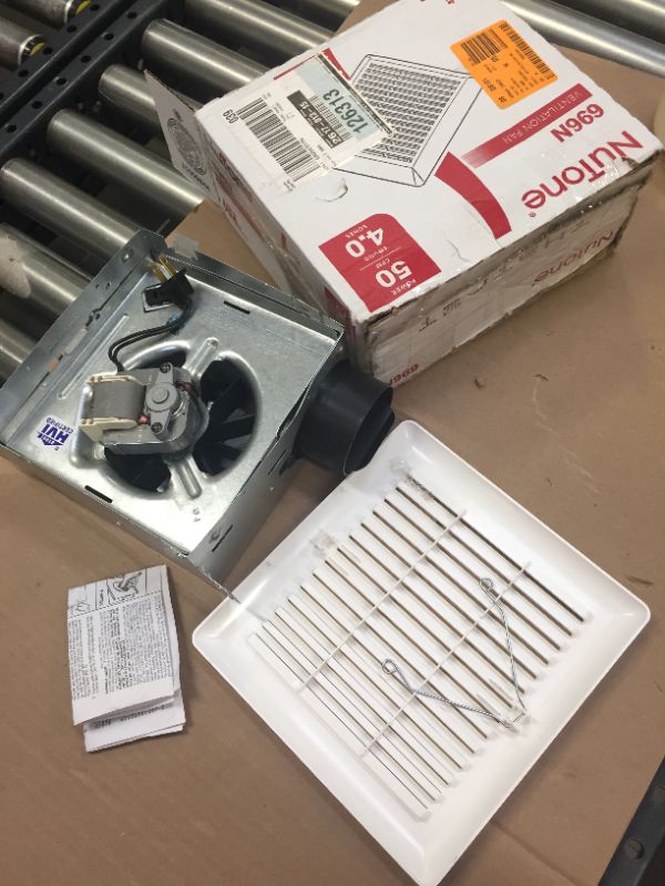 Photo 1 of 50 CFM Ceiling/Wall Mount Bathroom Exhaust Fan