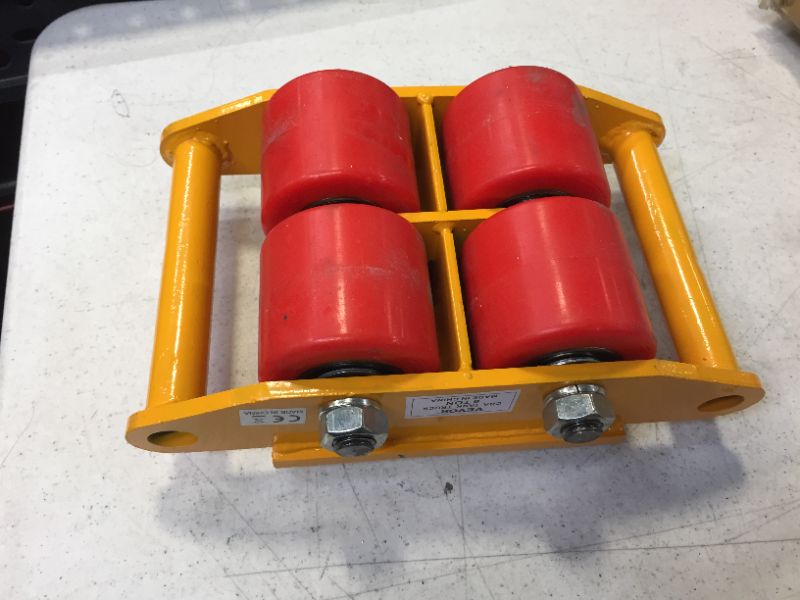 Photo 4 of 6T/13200lb Durable Machine Dolly Skate Machinery Roller Mover Cargo Trolley
MINOR USE