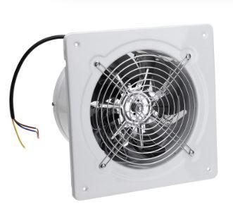 Photo 1 of 6 Inch  High Speed Exhaust Fan Toilet Kitchen Bathroom Hanging Wall Window Glass Small Ventilator Extractor Exhaust Fans
