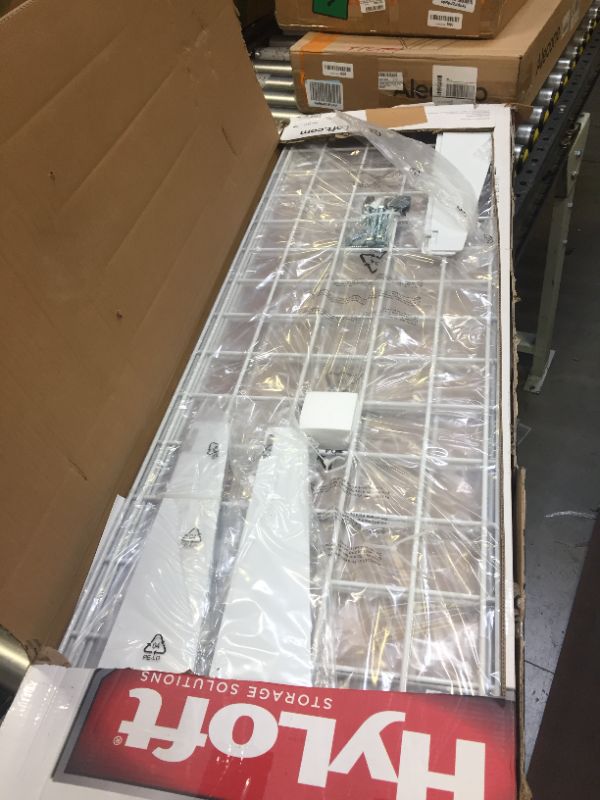 Photo 3 of Hyloft 00967 Wire Wall Shelf 2-Pack 15" x 45", 150 pound capacity
