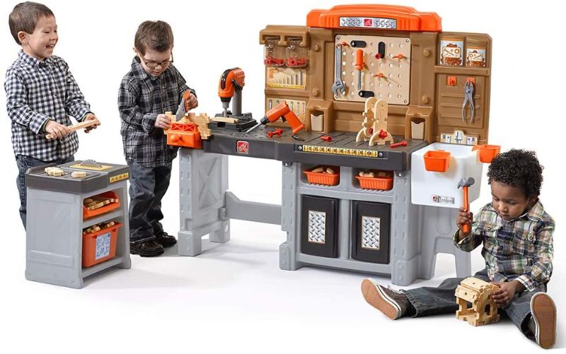 Photo 1 of Step2 Pro Play Workshop & Utility Bench | Kids Pretend Play Workbench & Tools Set
