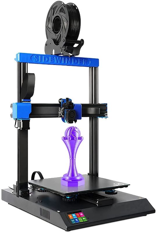 Photo 1 of Artillery Sidewinder X2 3D Printer, SW-X2 Newest Model 95% Pre-Assembled Ultra-Quiet Rapid Heating Dual Z System Filament Runout Detection Resume Printing 300x300x400mm
