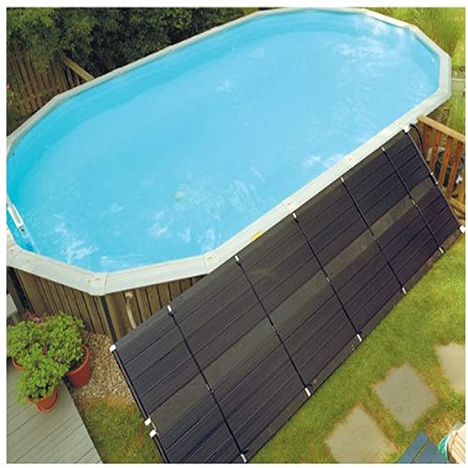 Photo 1 of Smart Pool S601 Pool Solar Heaters, Pack of 1, Black