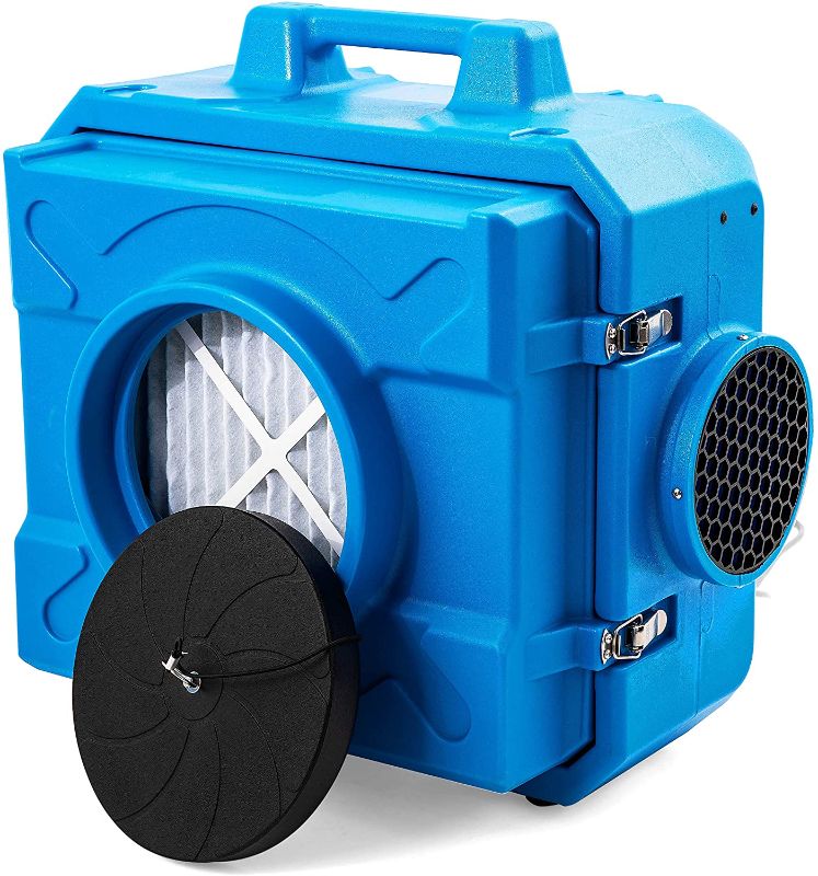 Photo 1 of MOUNTO HEPA500 Commercial 500cfm Air Purifier Hepa Air Scrubber Negative Air Machine Roto-Molded (Blue)