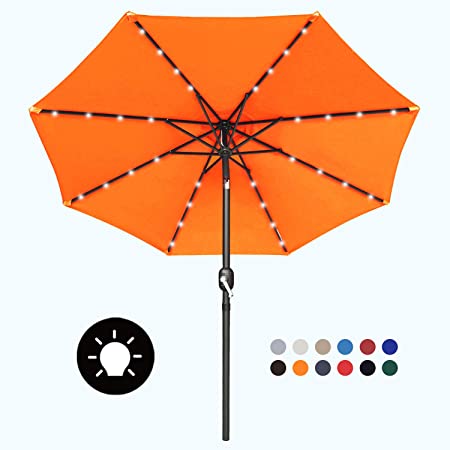 Photo 1 of 11FT LED UMBRELLA ORANGE