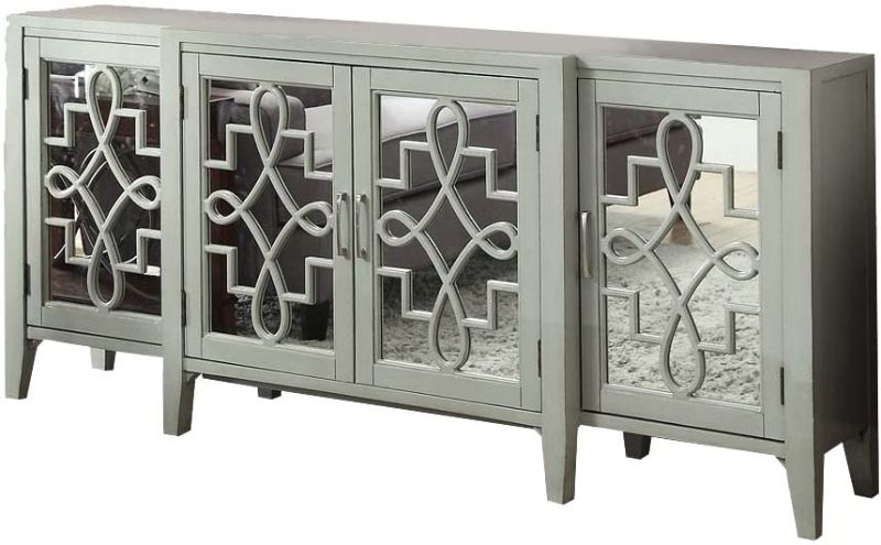 Photo 1 of ACME FURNITURE Kacia Console Table - Antique Gray
