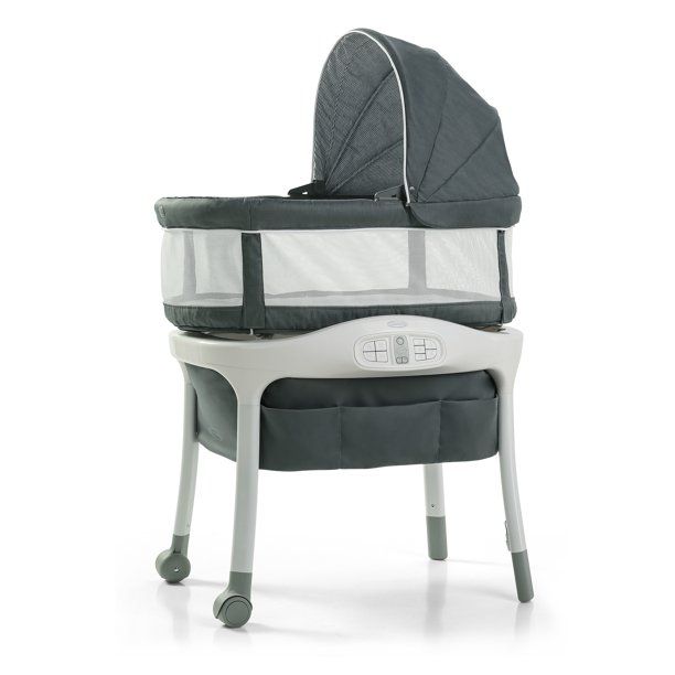 Photo 1 of Graco Sense2Snooze Bassinet with Cry Detection Technology, Ellison
