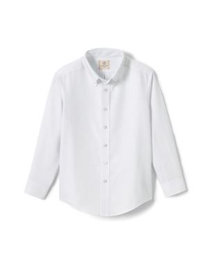 Photo 1 of Lands' End Boys 4-20 School Uniform Long Sleeve Button-Up Oxford Shirt  size 10-11 years old 
