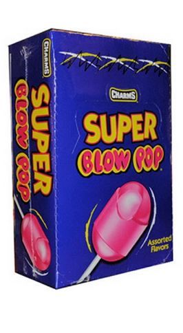 Photo 1 of Charms Super Blow Pops, Assorted Flavors - 4 48 Each
