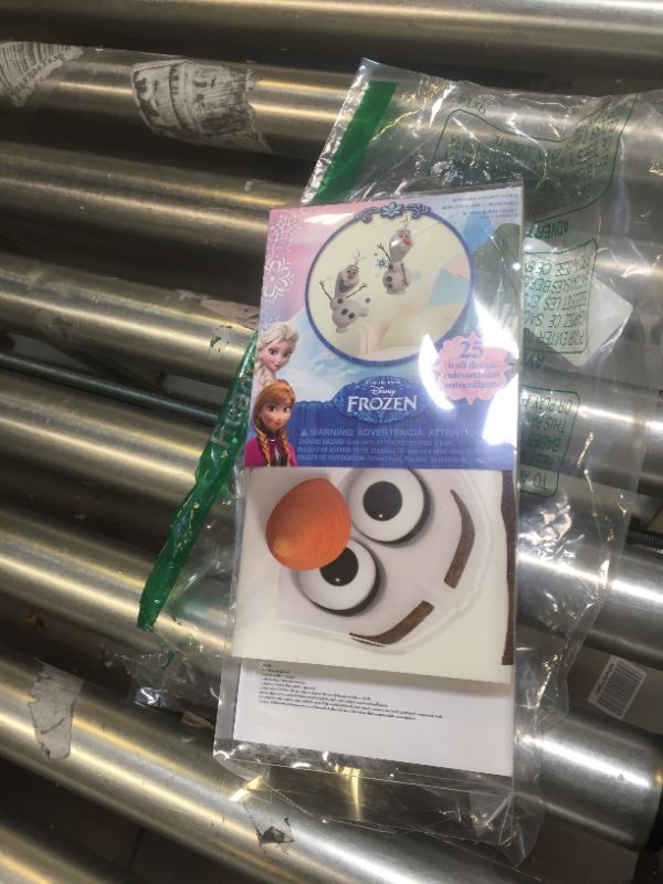 Photo 1 of Frozen Olaf The Snow Man Peel and Stick Wall Decals
