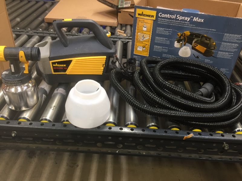 Photo 1 of Control Spray Max HVLP Sprayer
(( OPEN BOX ))
** NORMAL USE **