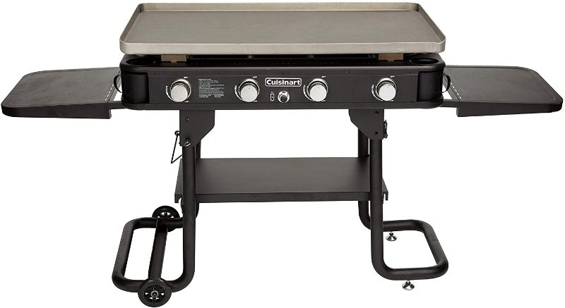 Photo 1 of Cuisinart CGG-0036 4-Burner, 36" Gas Griddle, Black