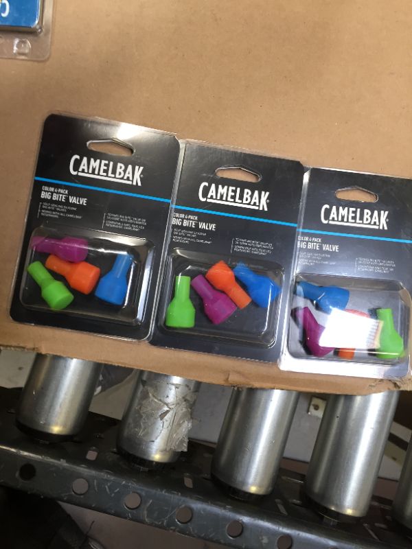 Photo 2 of 3    CamelBak Big Bite Valves, 4 Color Pack
