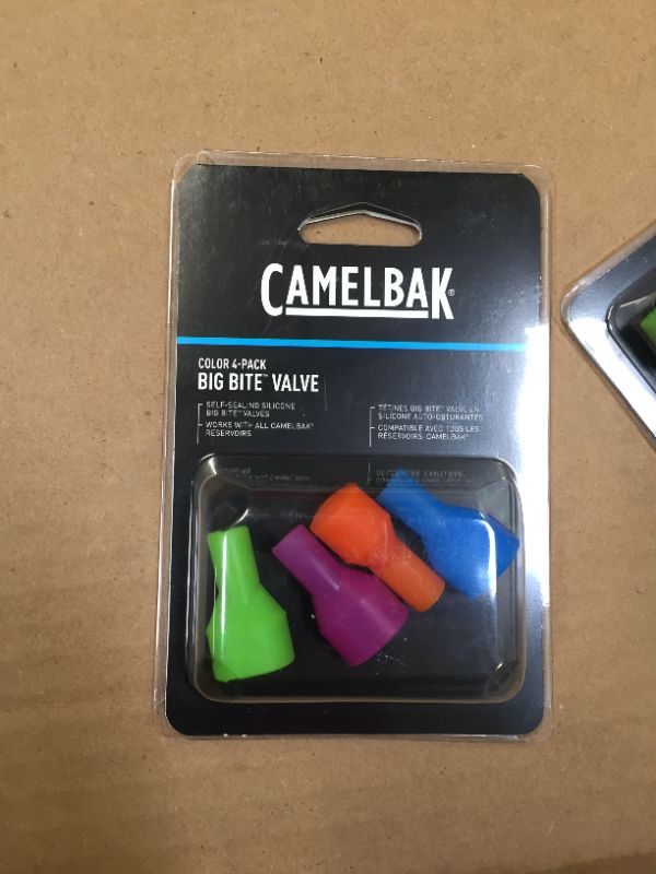 Photo 1 of 3    CamelBak Big Bite Valves, 4 Color Pack
