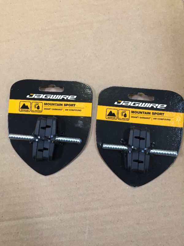 Photo 3 of 2 JAGWIRE MTN SPORT POST SYLE BRAKE PADS
