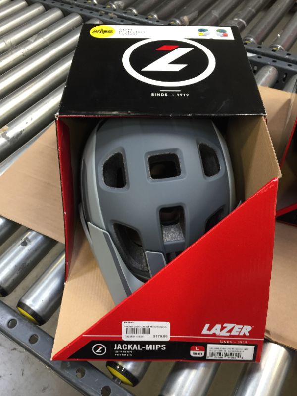 Photo 3 of Lazer Jackal MIPS Helmet 2021 - Matte Dark Grey
