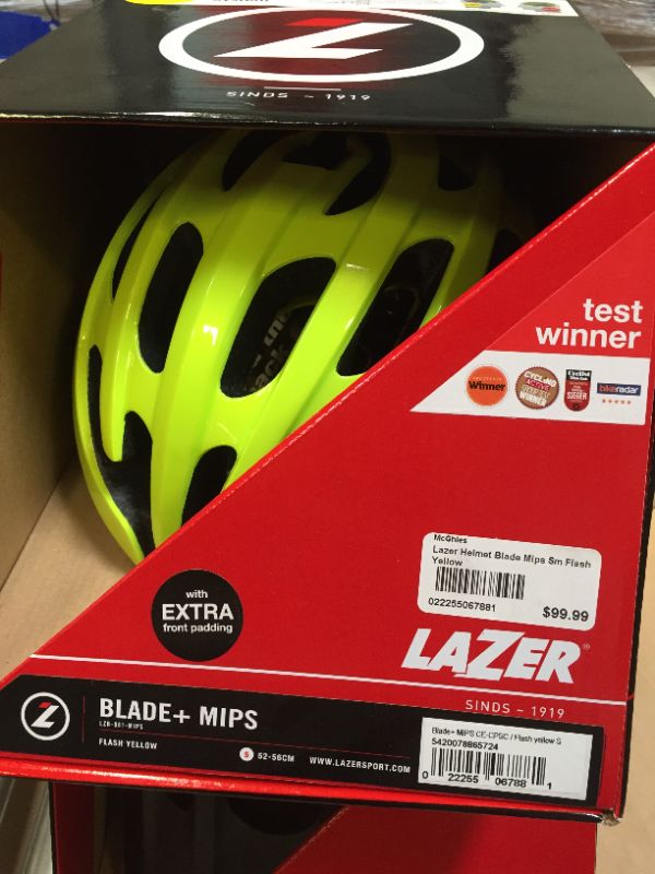 Photo 3 of Lazer Women's Blade Plus + Mips Cycling Helmet - Size Small - Flash Yellow
