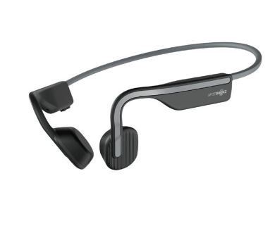 Photo 1 of AfterShokz OpenMove Wireless Bone Conduction Headphones Bluetooth Open Ear for Sports (Slate Gray)
