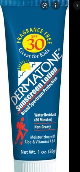 Photo 1 of 5 Dermatone SPF30 Sunscreen: 1oz Tube
