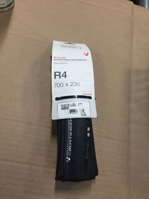 Photo 1 of Bontrager R4 Road Tubular Tire Tyre 700x23c Blk 1x
