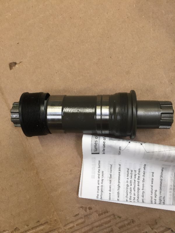 Photo 1 of Shimano BB-UN55 Square taper Bottom Bracket (70x118-mm Italian)
