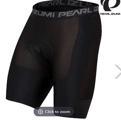 Photo 1 of Pearl Izumi Cargo Double Shorts Men's Medium In Black Polyester Wool Liner
