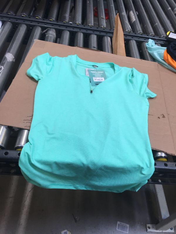 Photo 1 of Deer Abby Cycling Jersey - UPF 20+, Zip Neck, Short Sleeve (For Women) - MINT (M
