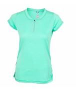 Photo 1 of Deer Abby Cycling Jersey - UPF 20+, Zip Neck, Short Sleeve (For Women) - MINT (M
